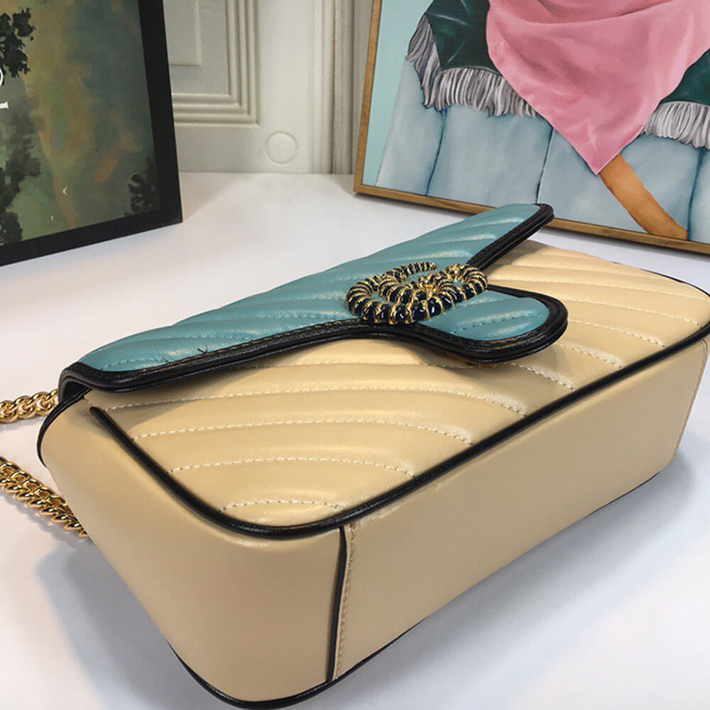 Gucci GG Marmont Small Matelasse Shoulder Bag - Replica Luxury Bags™