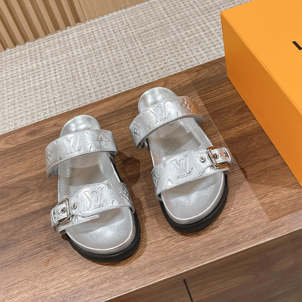 LV Bom Dia Flat Comfort Mule Shoes - Replica Luxury Bags™