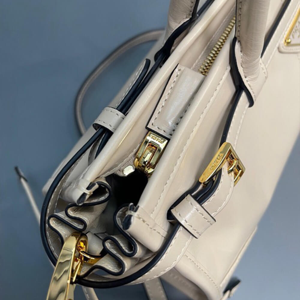Prada Medium Leather Handbag - Replica Luxury Bags™