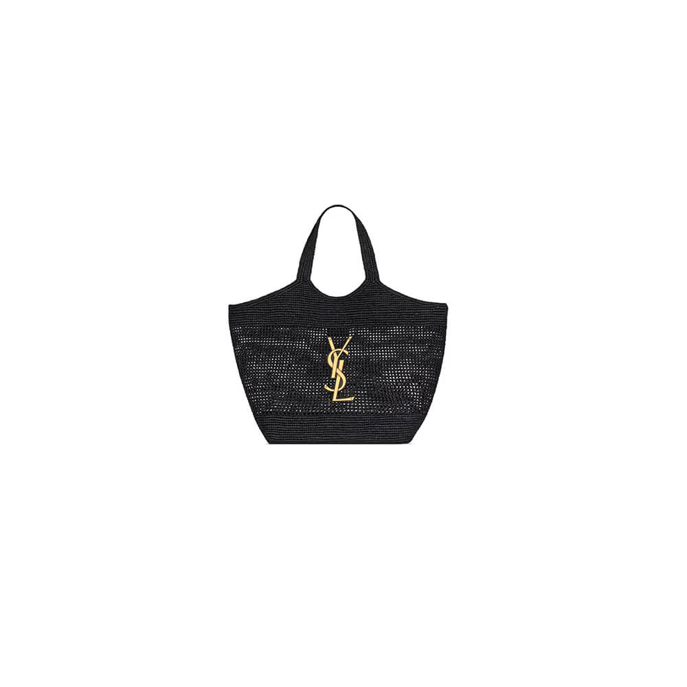 YSL Saint Laurent Icare Bag in Raffia - Replica Luxury Bags™