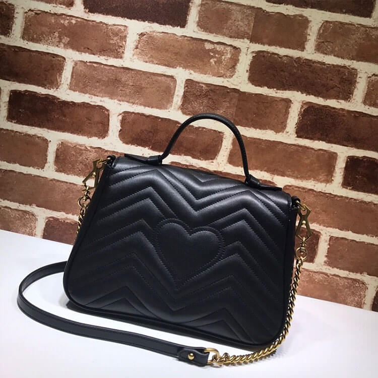 Gucci GG Marmont Small Top Handle Bag - Replica Luxury Bags™