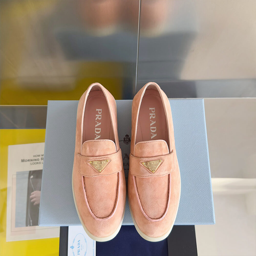 Prada Unisex Loafer Shoes - Replica Luxury Bags™