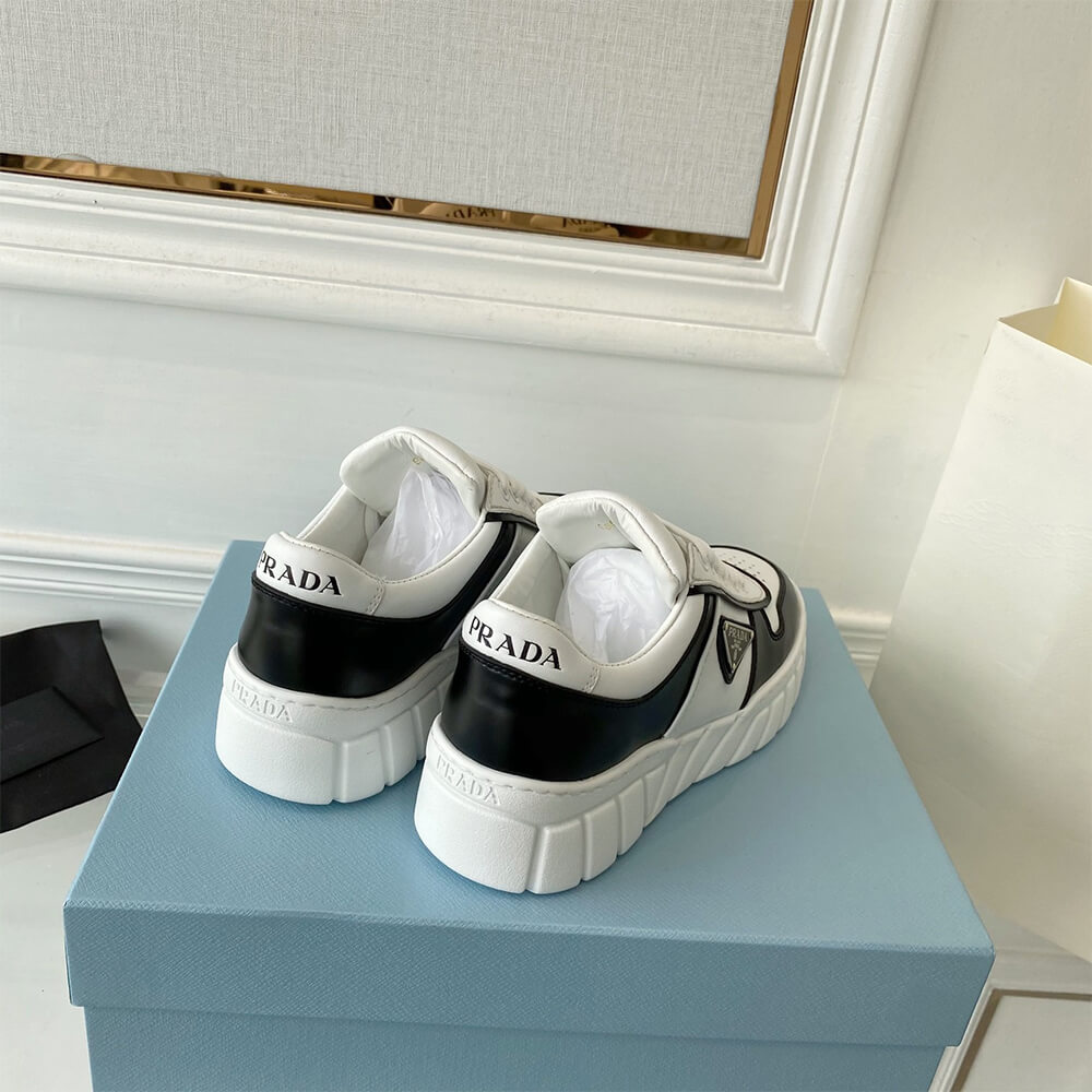 Prada Leather Sneakers Shoes - Replica Luxury Bags™