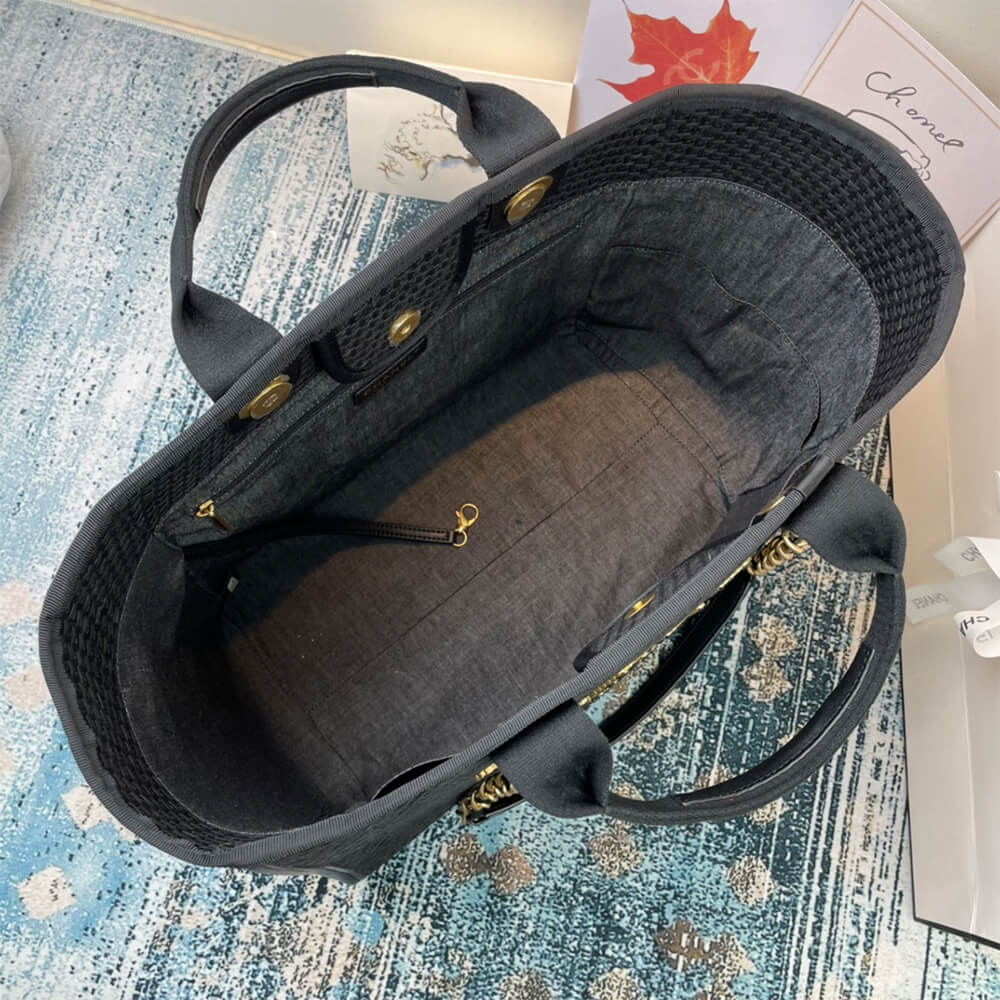 Chanel Deauville Large Tote Bag - Replica Luxury Bags™