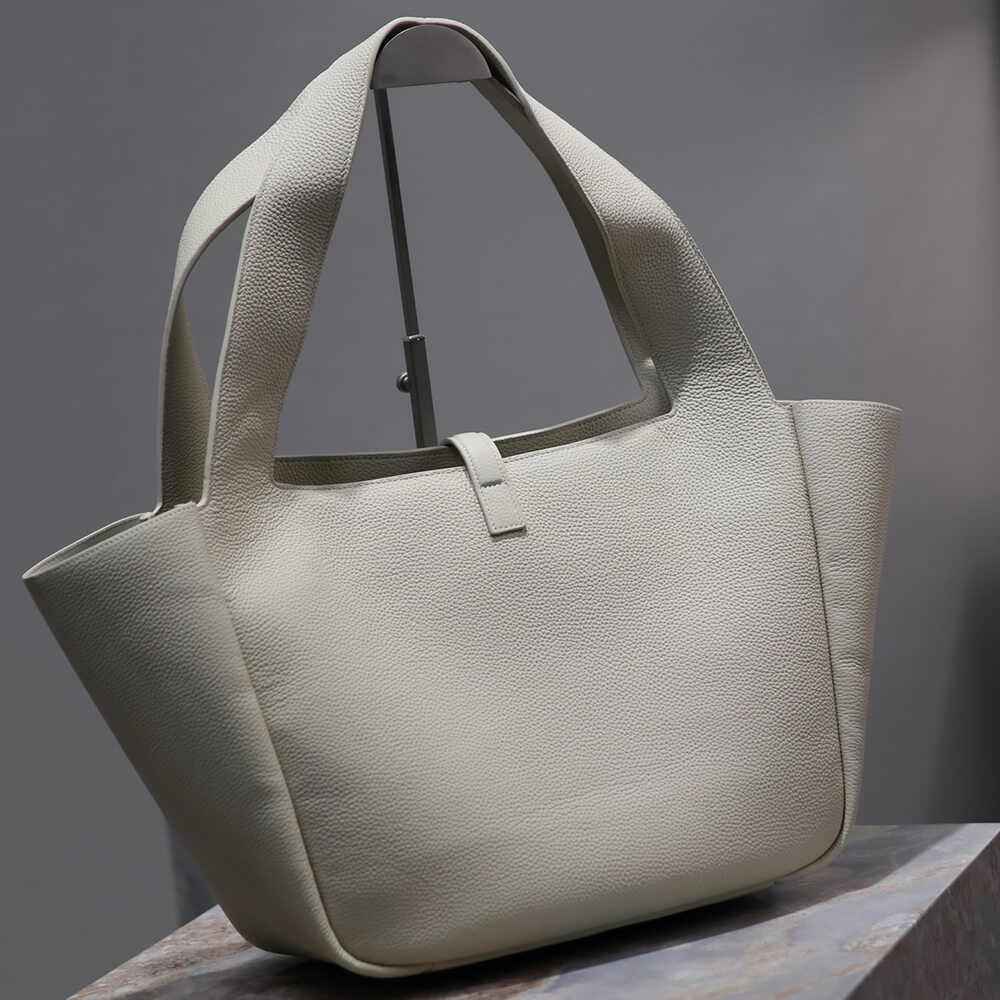 YSL LE 5 A 7 Bea In Grained Leather Bag - Replica Luxury Bags™