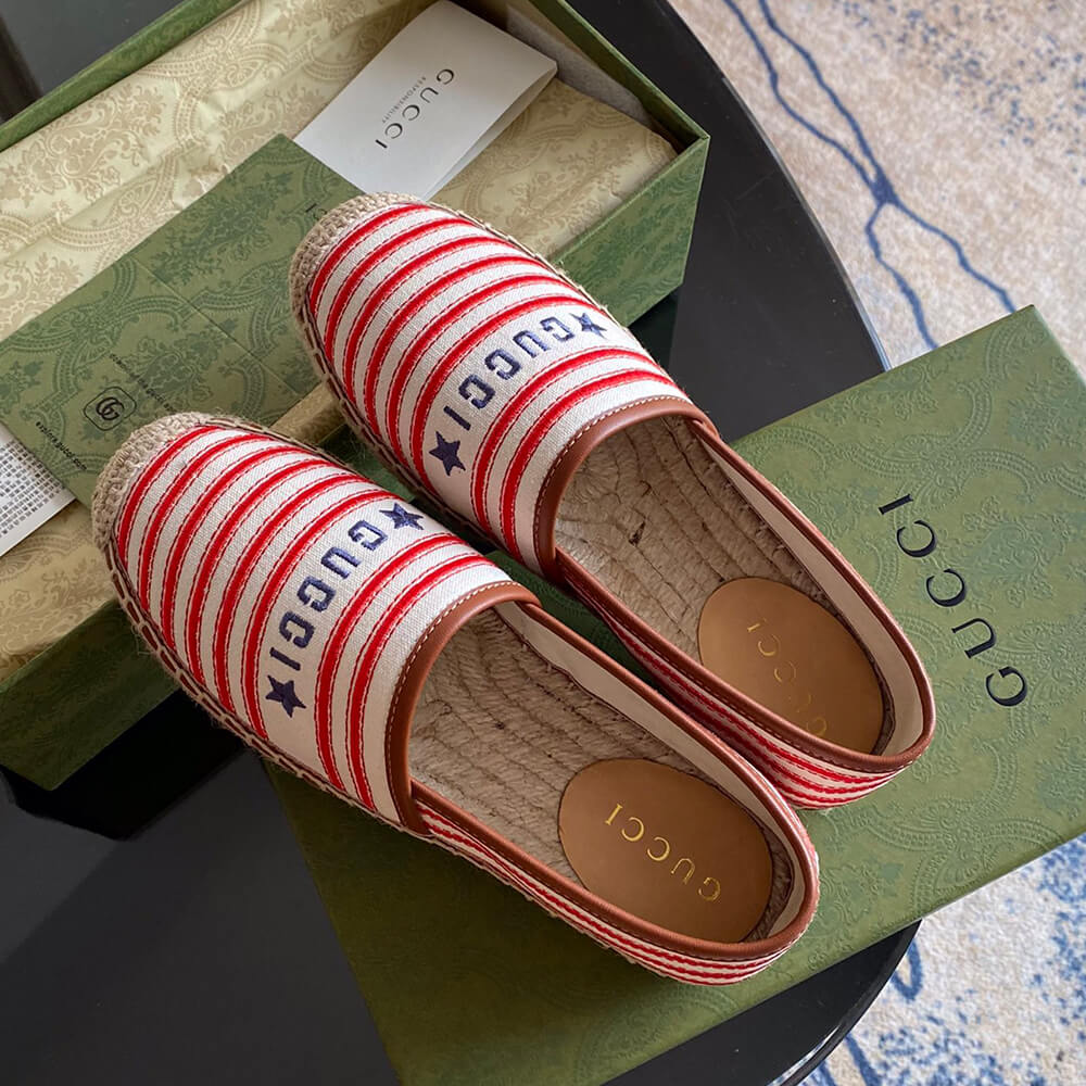 Women s Gucci Star Espadrille Shoes - Replica Luxury Bags™