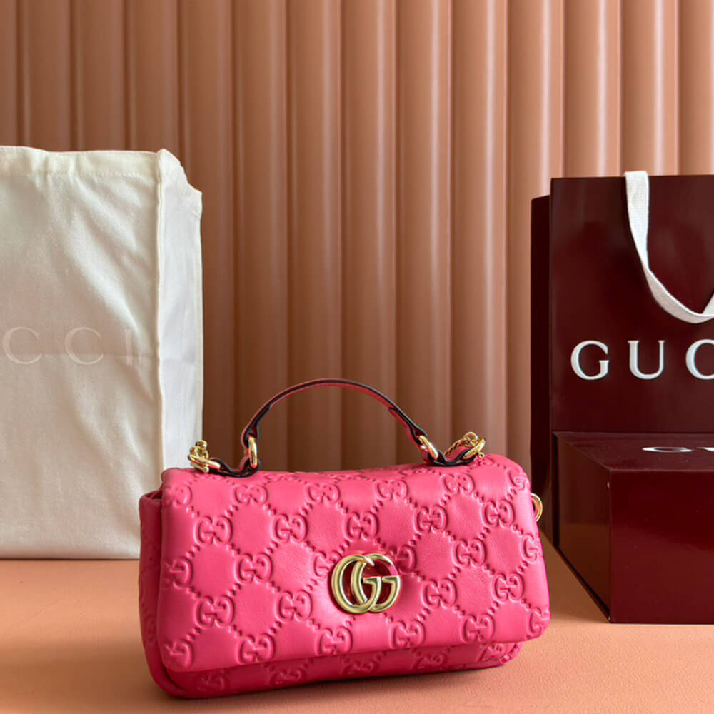 Gucci GG Milano Mini Top Handle Bag - Replica Luxury Bags™
