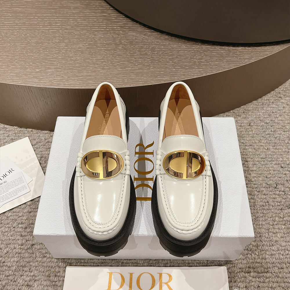 Dior Women Platform Loafer Shoes - Replica Luxury Bags™