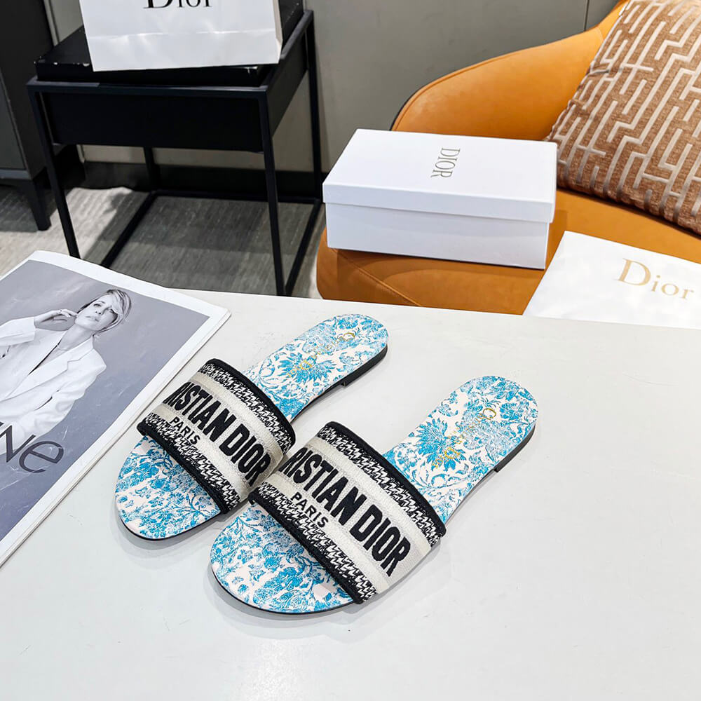Dior Dway Slide Shoes - Replica Luxury Bags™