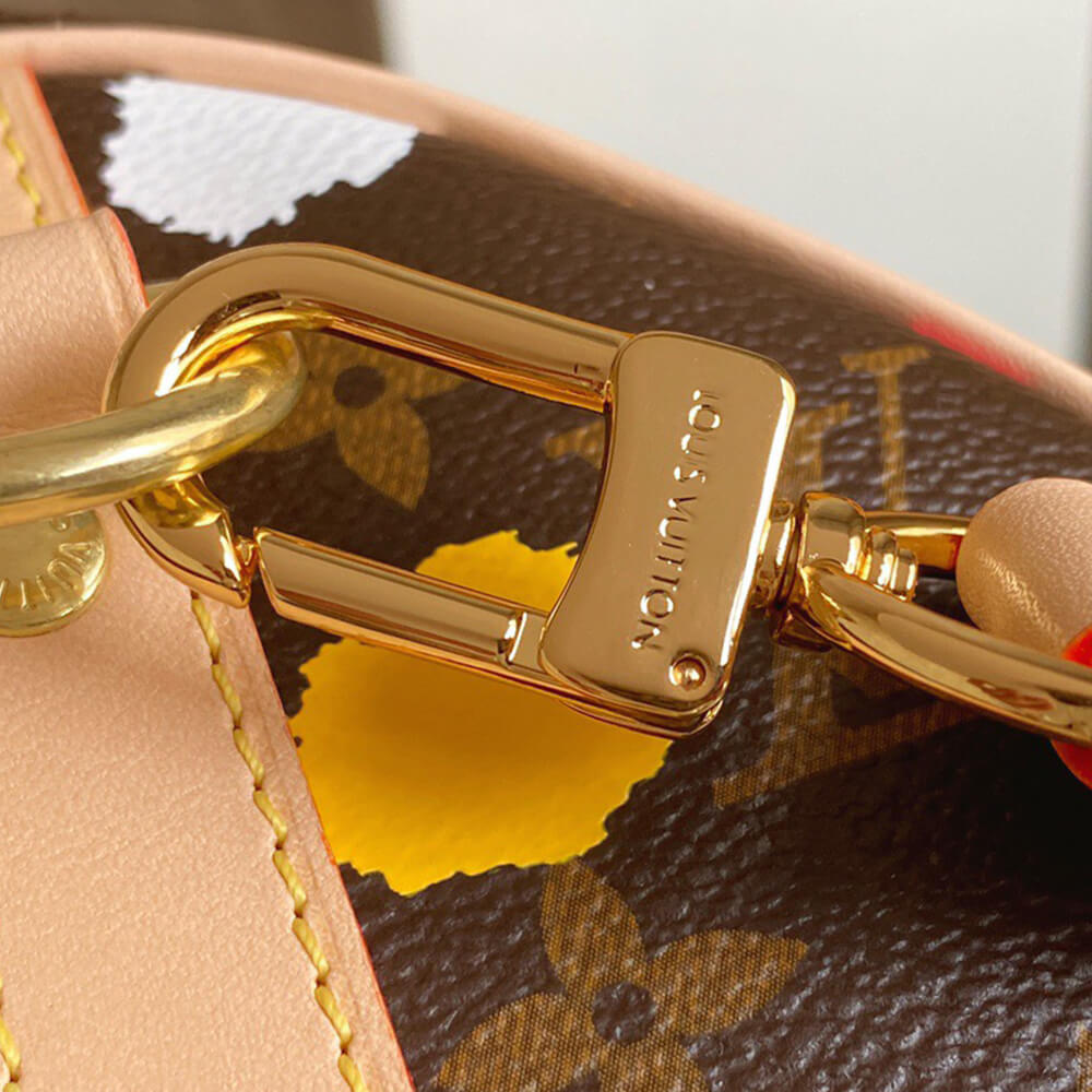 LV x YK Speedy Bandouliere 25 Bag - Replica Luxury Bags™