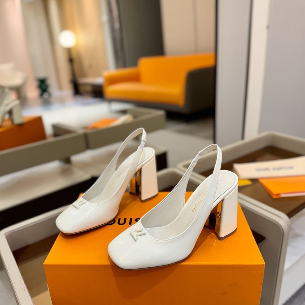 LV Swing Slingback Pump Shoes - Replica Luxury Bags™