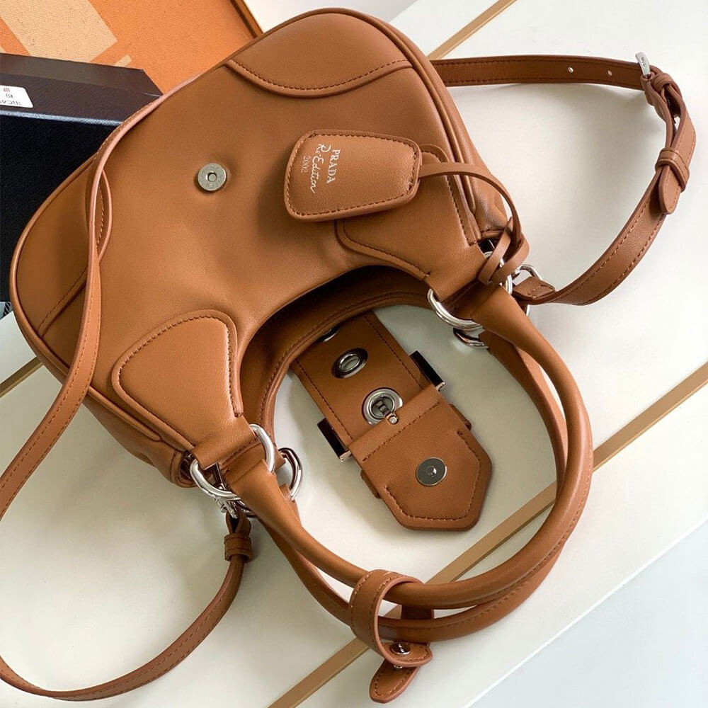 Prada Moon Padded Nappa Leather Bag - Replica Luxury Bags™