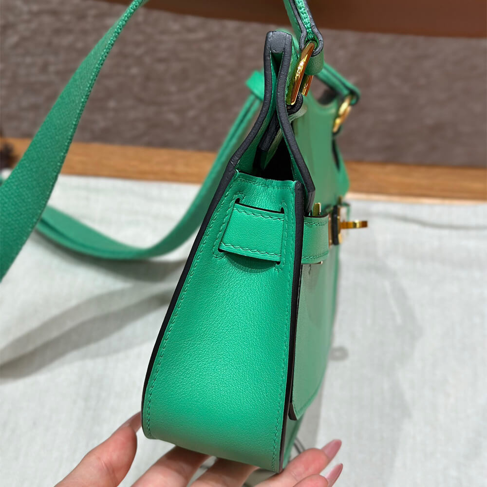 Hermes Jypsiere Mini Bag in Green - Replica Luxury Bags™