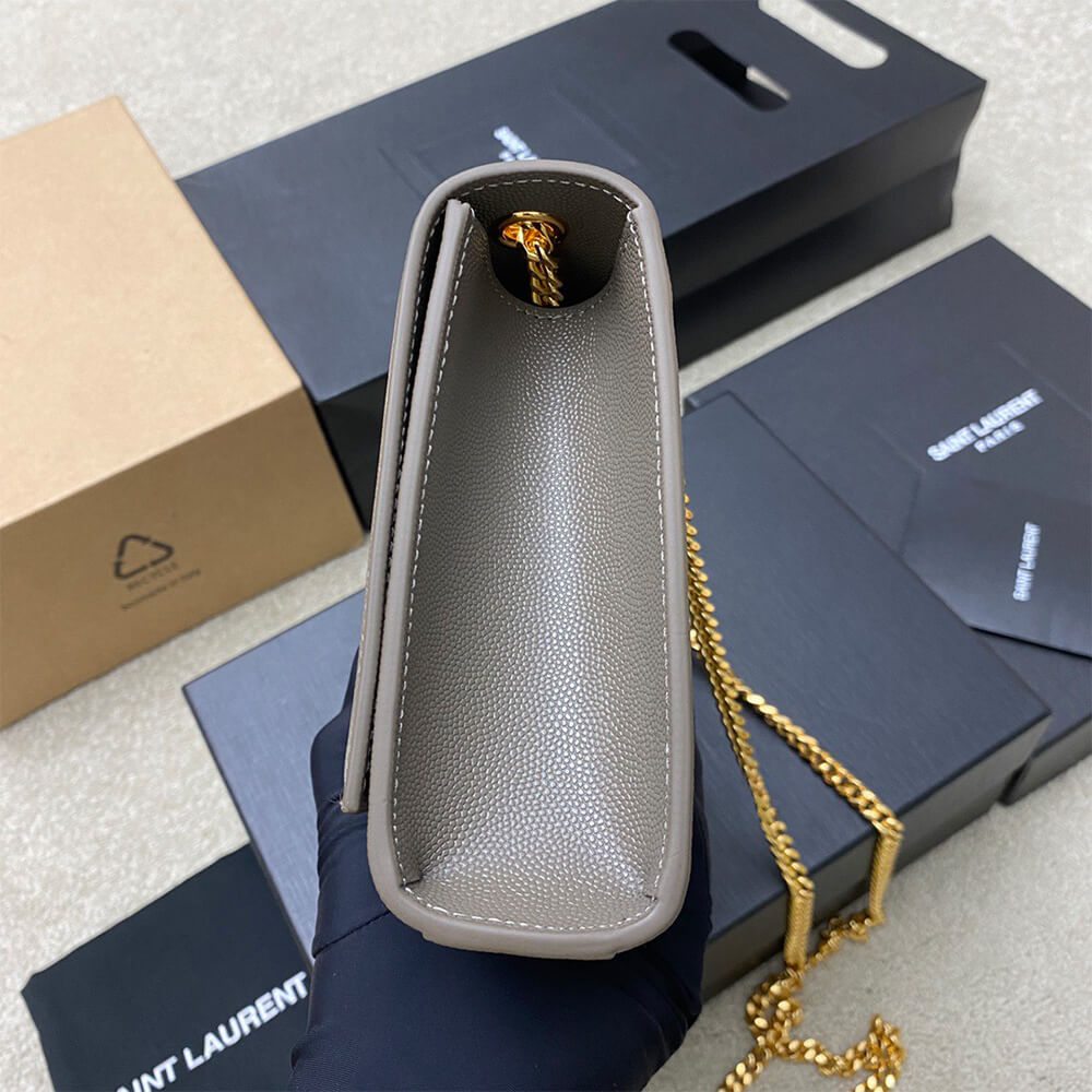 YSL Kate Medium Bag in Grain De Poudre Embossed Leather - Replica Luxury Bags™