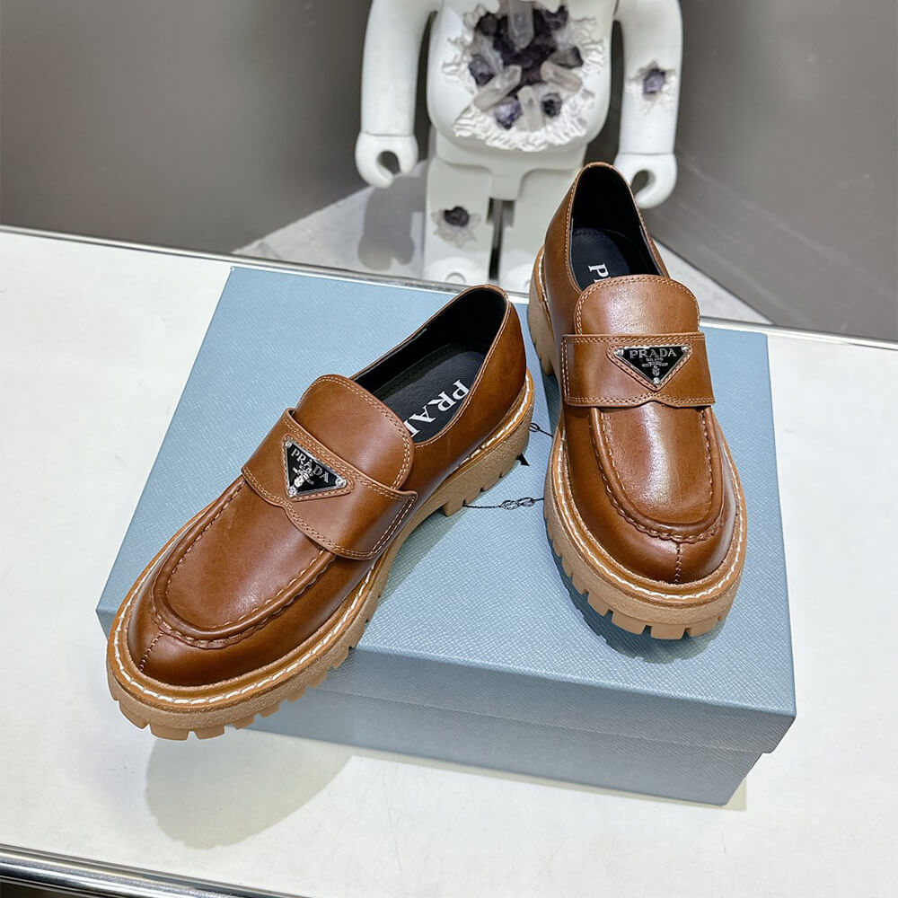 Prada Leather loafers Shoes - Replica Luxury Bags™