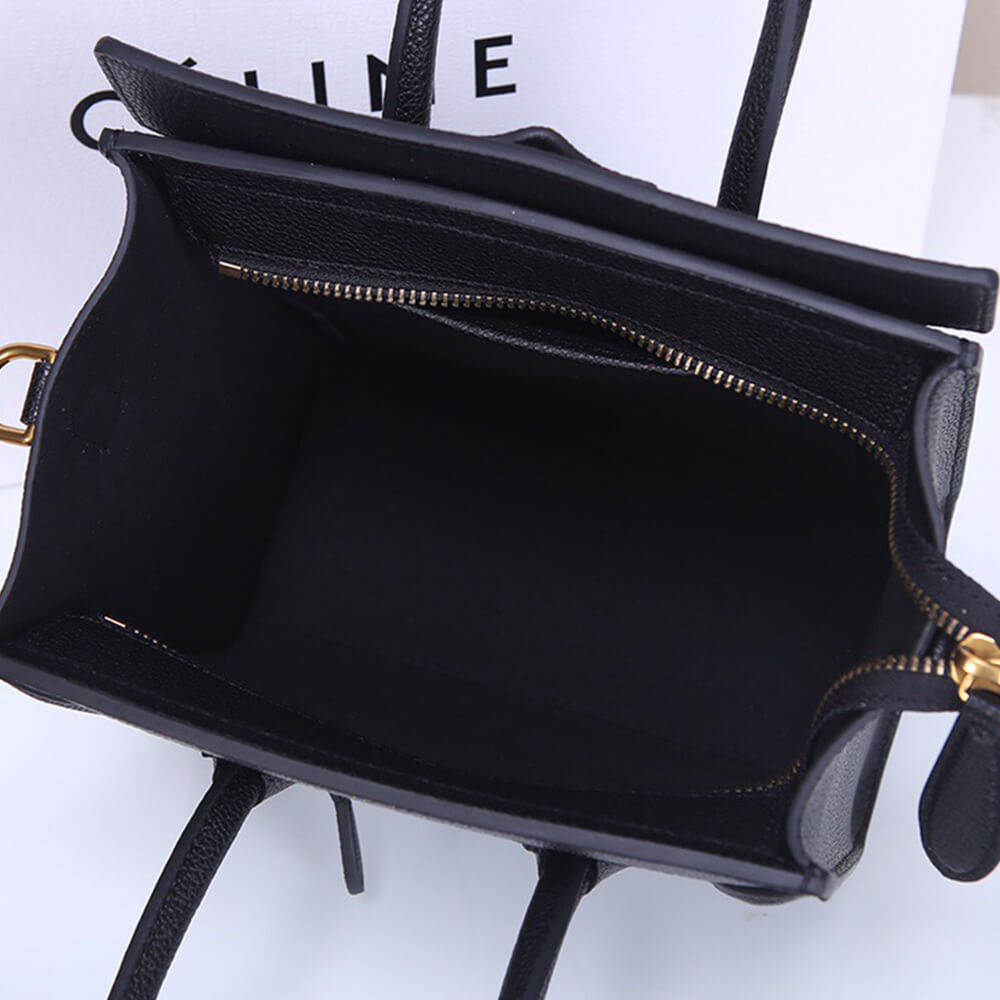 Celine Nano Luggage Bag in Calfskin - Replica Luxury Bags™