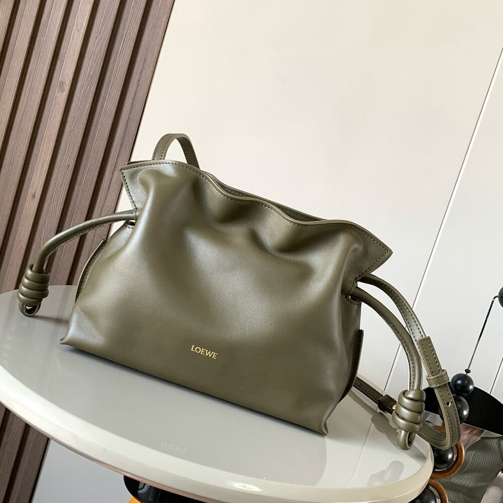 Loewe Mini Flamenco Clutch Bag in Nappa Calfskin - Replica Luxury Bags™