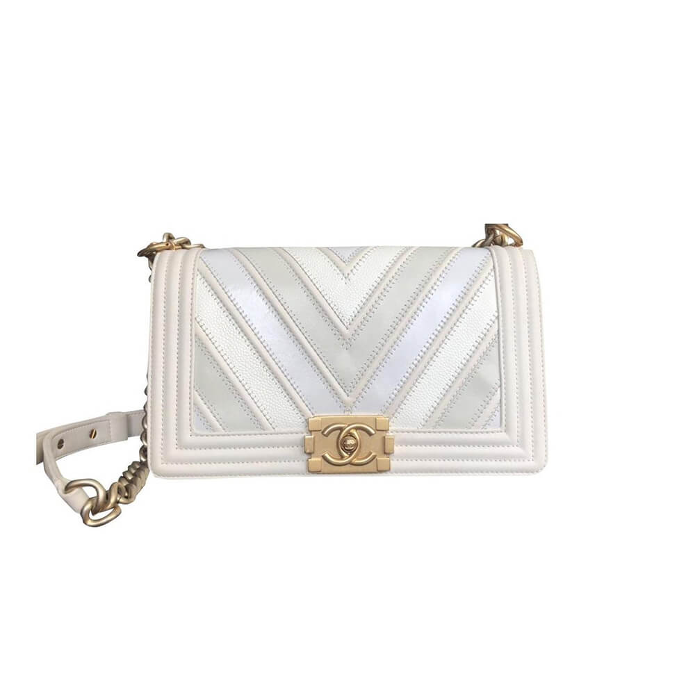 Chevron Boy Chanel Handbag - Replica Luxury Bags™