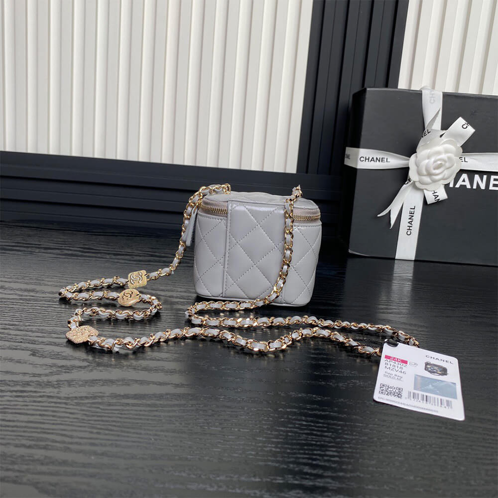 Chanel Small Vanity with Chain Bag - Replica Luxury Bags™