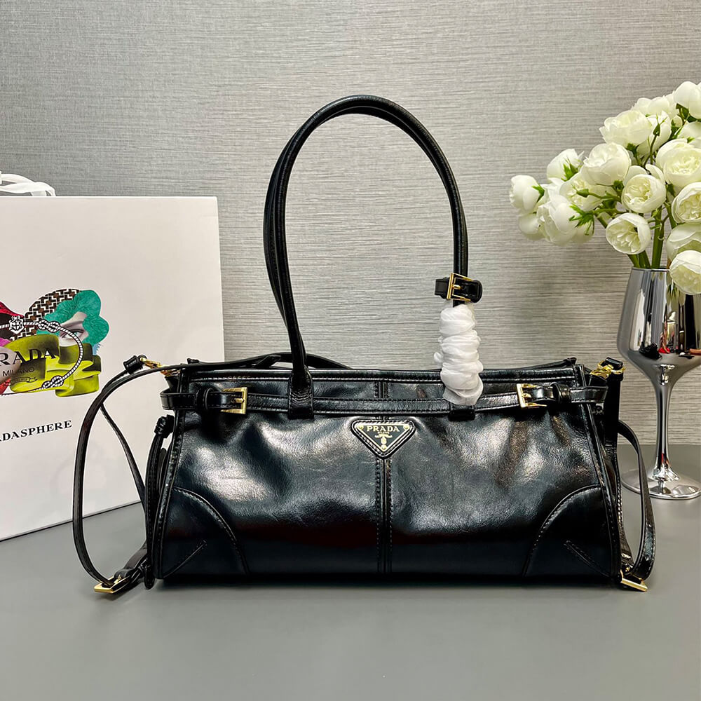 Prada Medium leather handbag - Replica Luxury Bags™