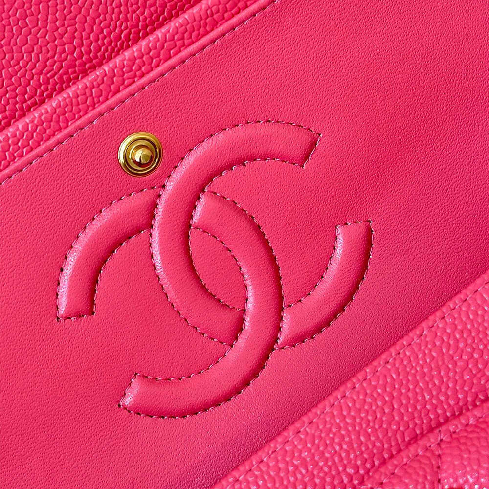 Chanel Classic 11.12 Handbag in Magenta - Replica Luxury Bags™