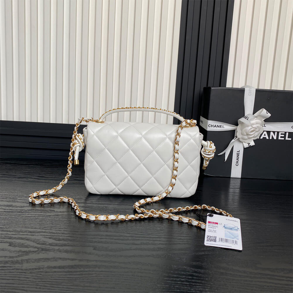 Chanel Flap Bag with Top Handle - Replica Luxury Bags™