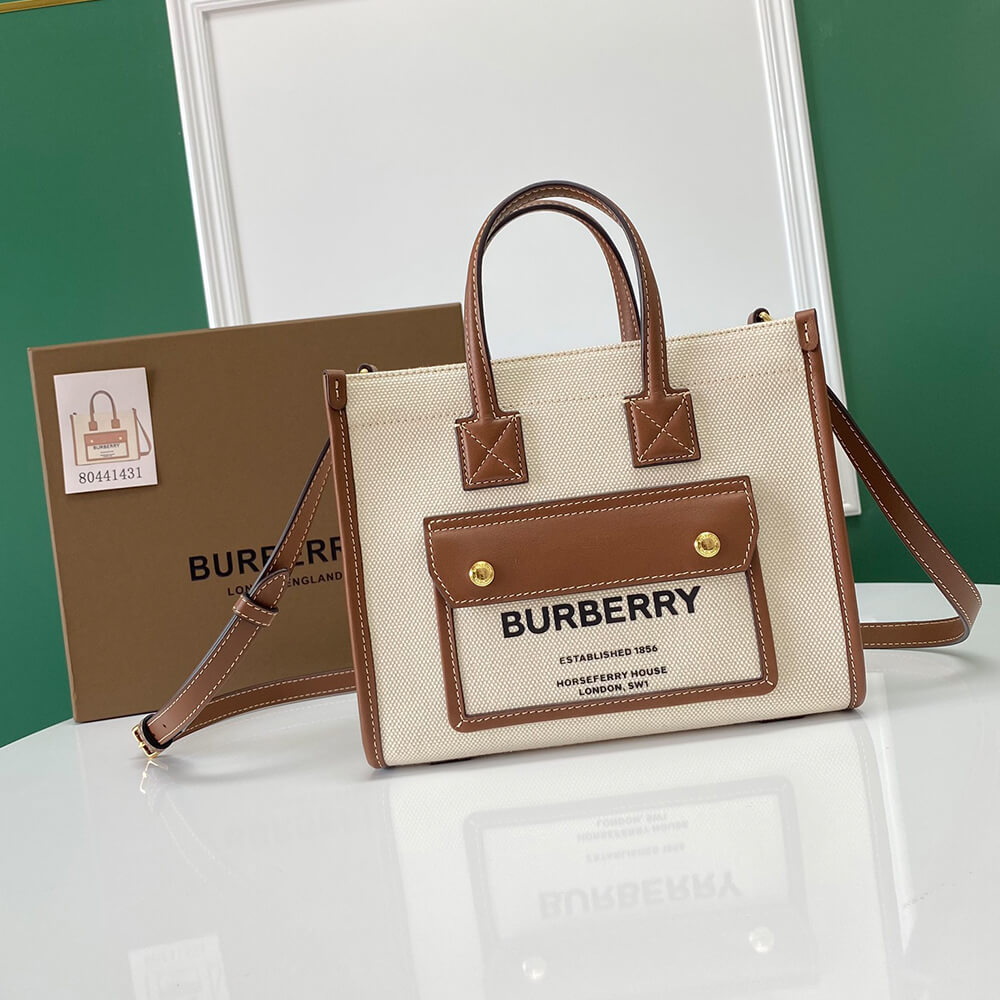 Burberry Mini Freya Tote Bag - Replica Luxury Bags™