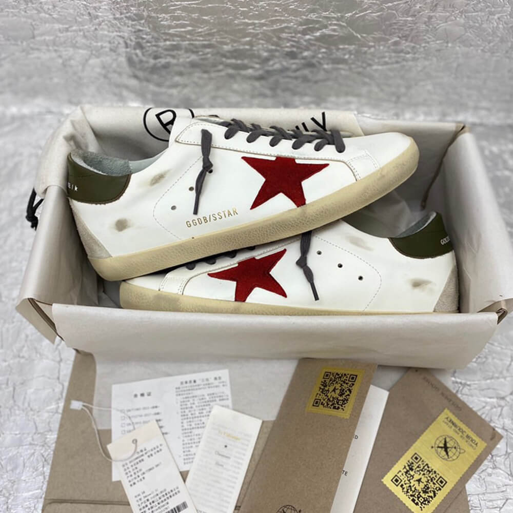 Golden Goose Super-Star Sneakers Shoes - Replica Luxury Bags™