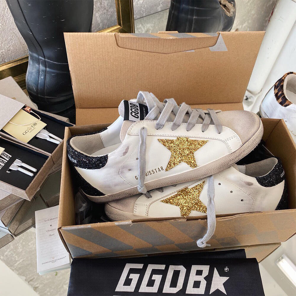 Golden Goose Super-Star Sneakers Shoes - Replica Luxury Bags™
