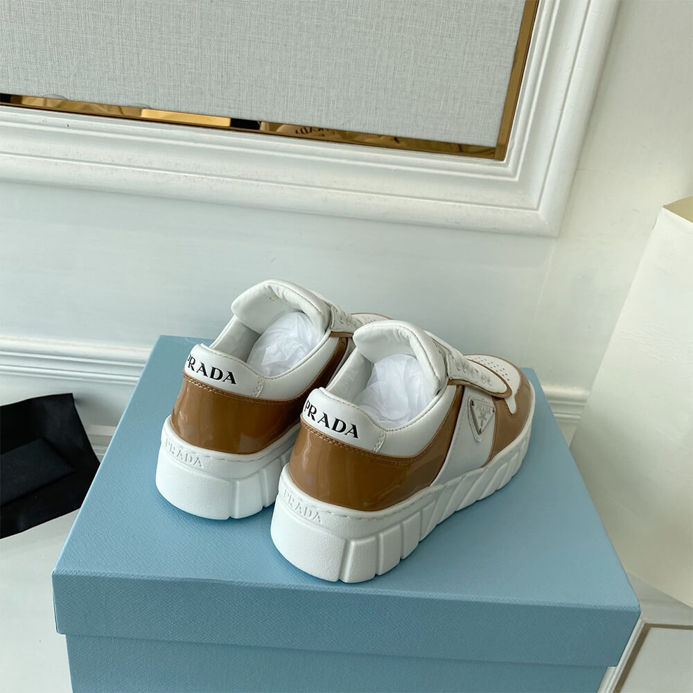 Prada Leather Sneakers Shoes - Replica Luxury Bags™