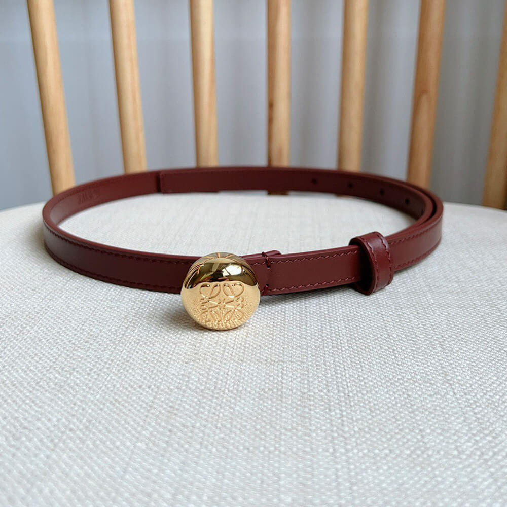 LOEWE belt in smooth calfskin 15mm - Replica Luxury Bags™