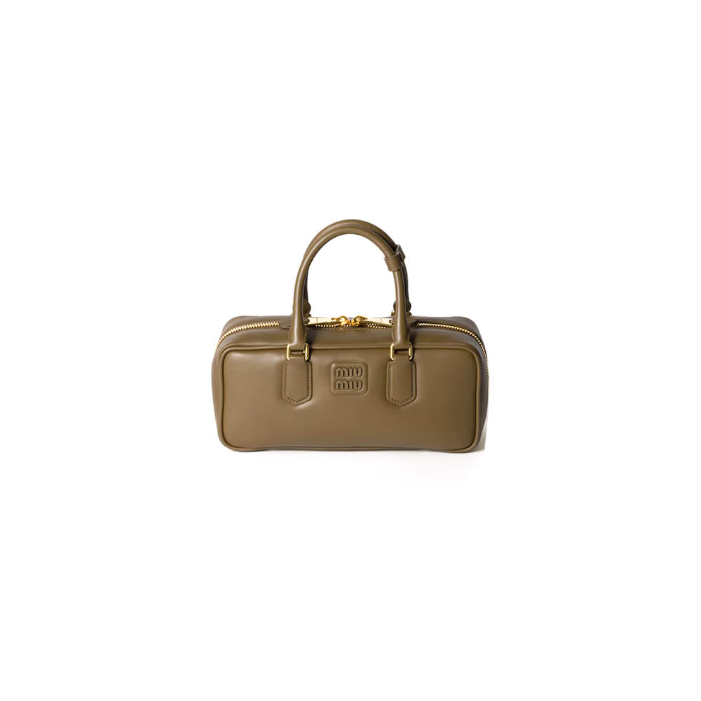 MIUMIU Large Arcadie Leather Bag - Replica Luxury Bags™