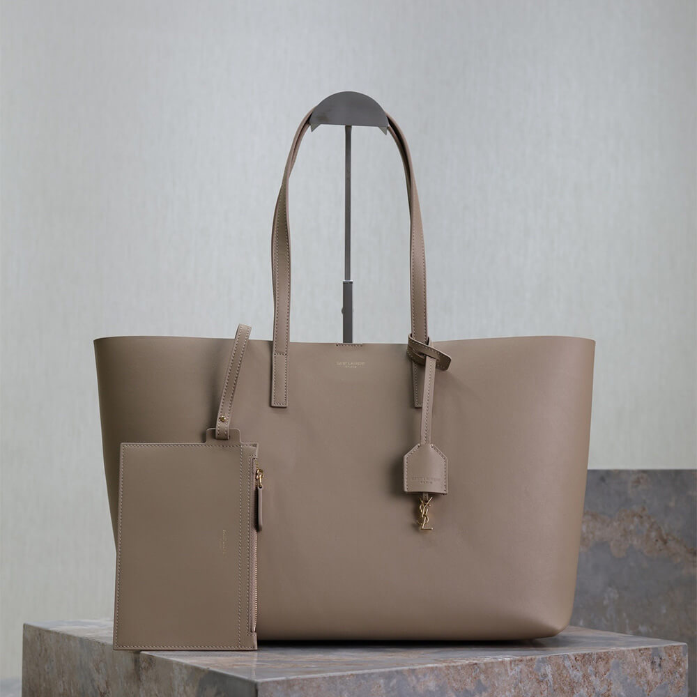 YSL Shopping Bag Saint Laurent Leather - Replica Luxury Bags™