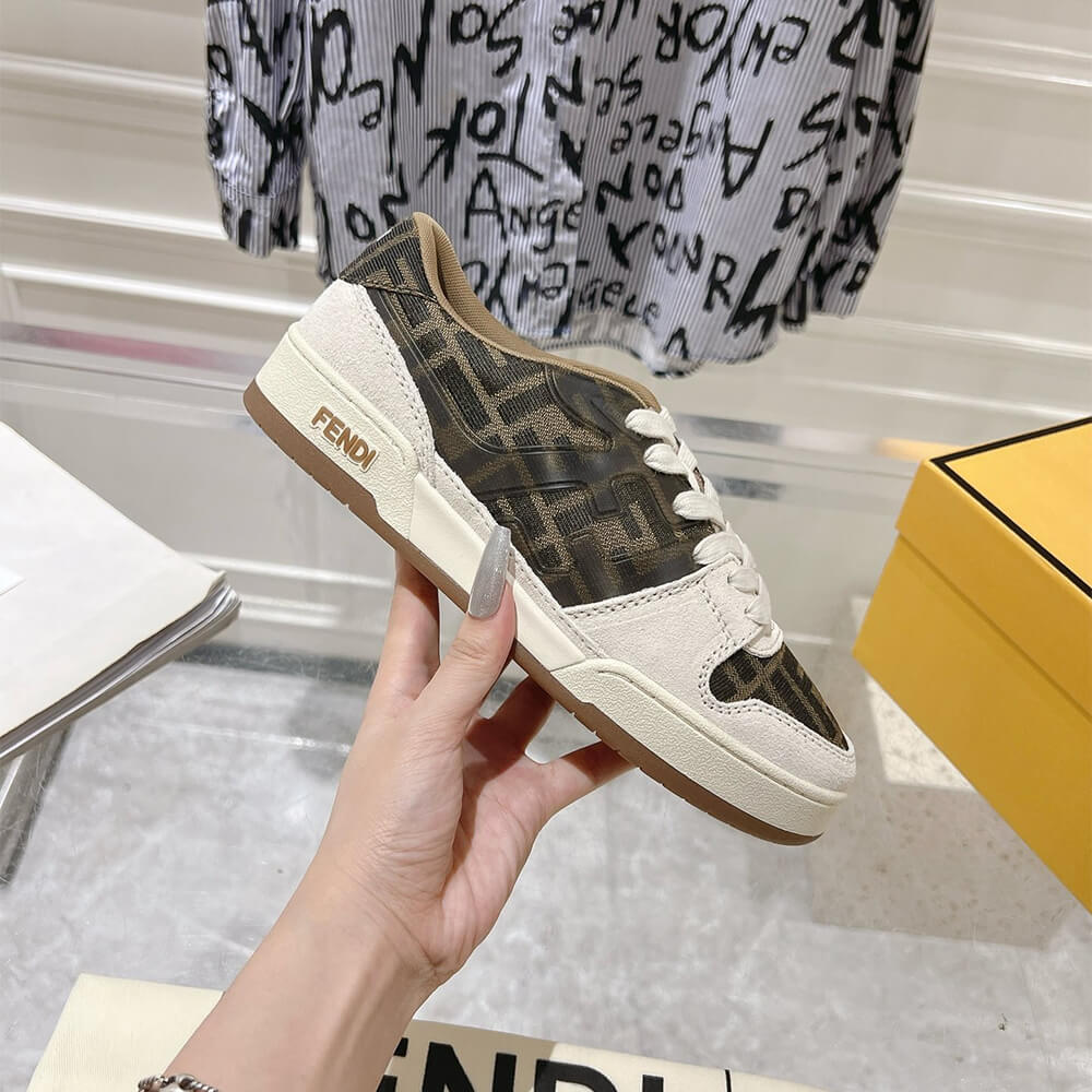 Fendi Match Sneakers Shoes - Replica Luxury Bags™