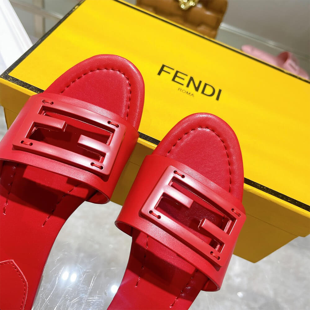 Fendi Baguette Slides Shoes - Replica Luxury Bags™