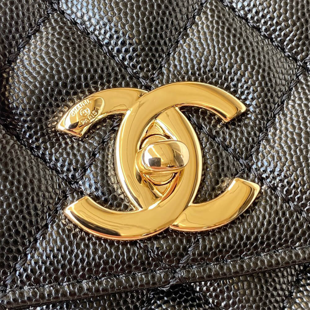 Chanel Large Flap Bag With Top Handle - Replica Luxury Bags™