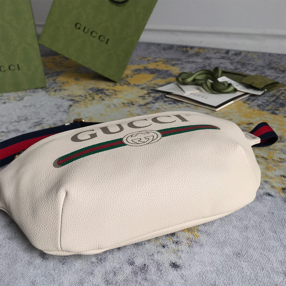 Gucci GG Print Leather Bumbag - Replica Luxury Bags™