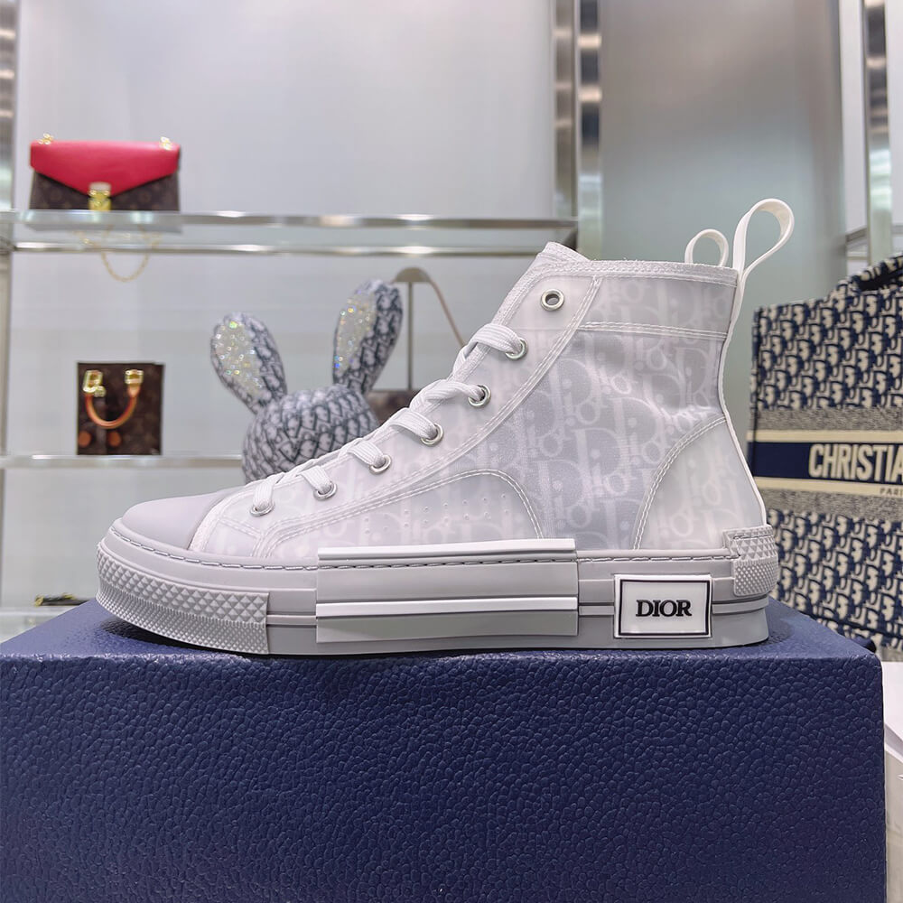 DIOR B23 High-Top Sneakers Dior Oblique Shoes - Replica Luxury Bags™