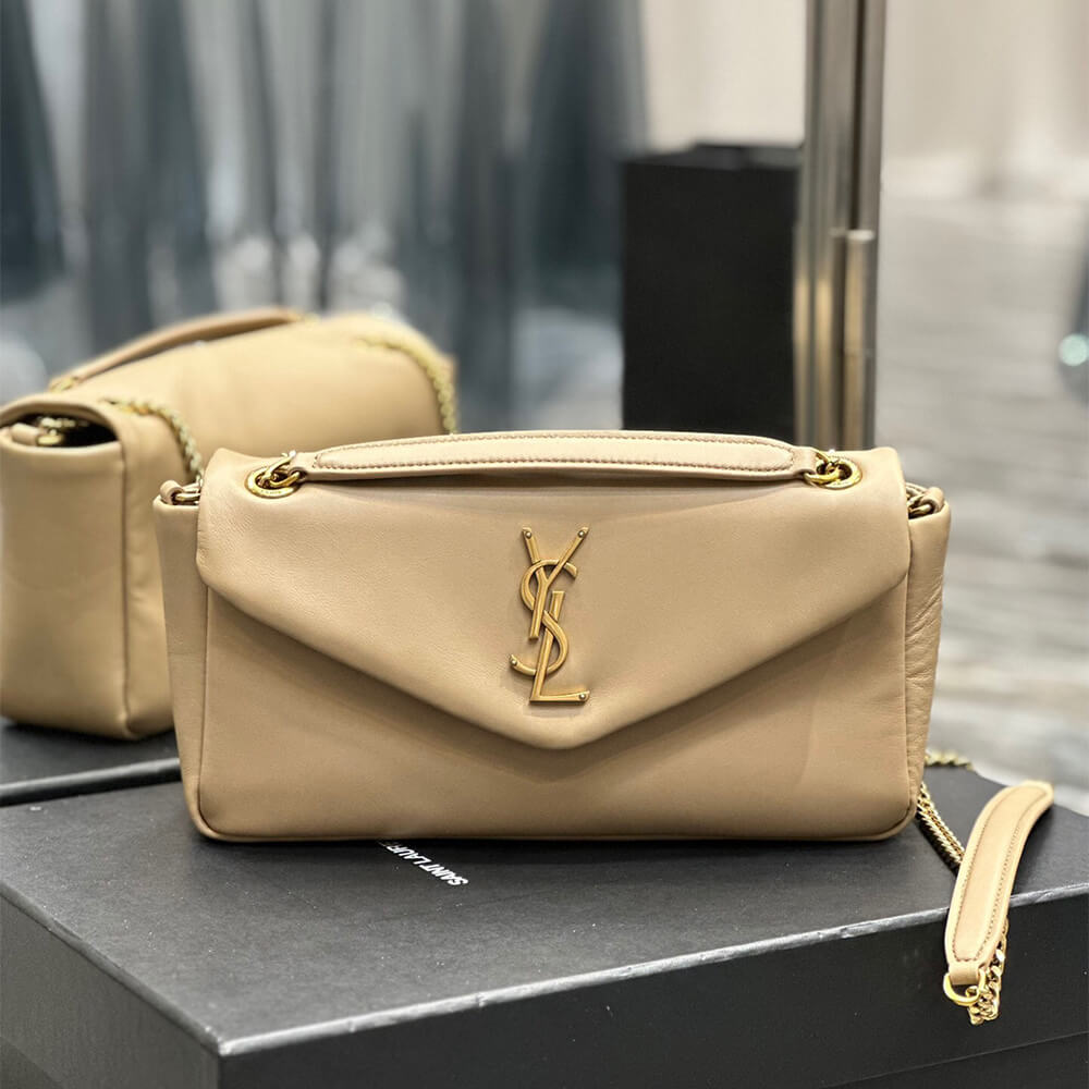 Ysl Calypso Small In Plunged Lambskin Bag - Replica Luxury Bags™