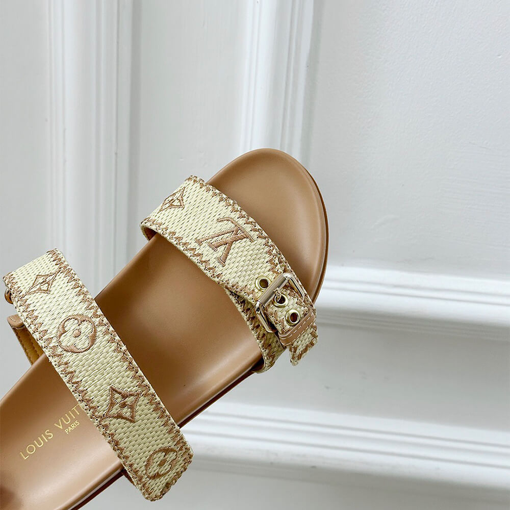 LV Bom Dia Flat Comfort Mule Shoes - Replica Luxury Bags™