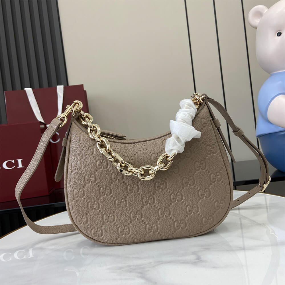 Gucci GG Emblem Small Shoulder Bag - Replica Luxury Bags™