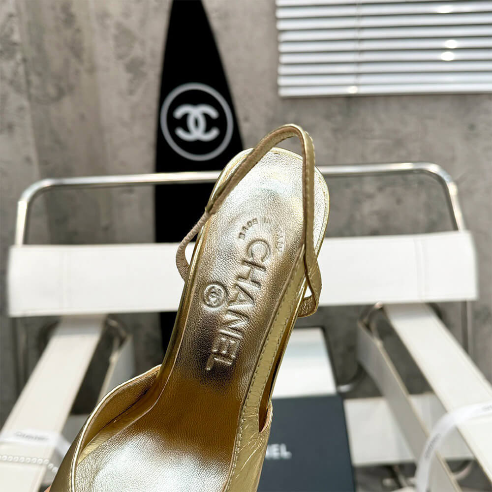 Chanel Slingbacks Shoes - Replica Luxury Bags™