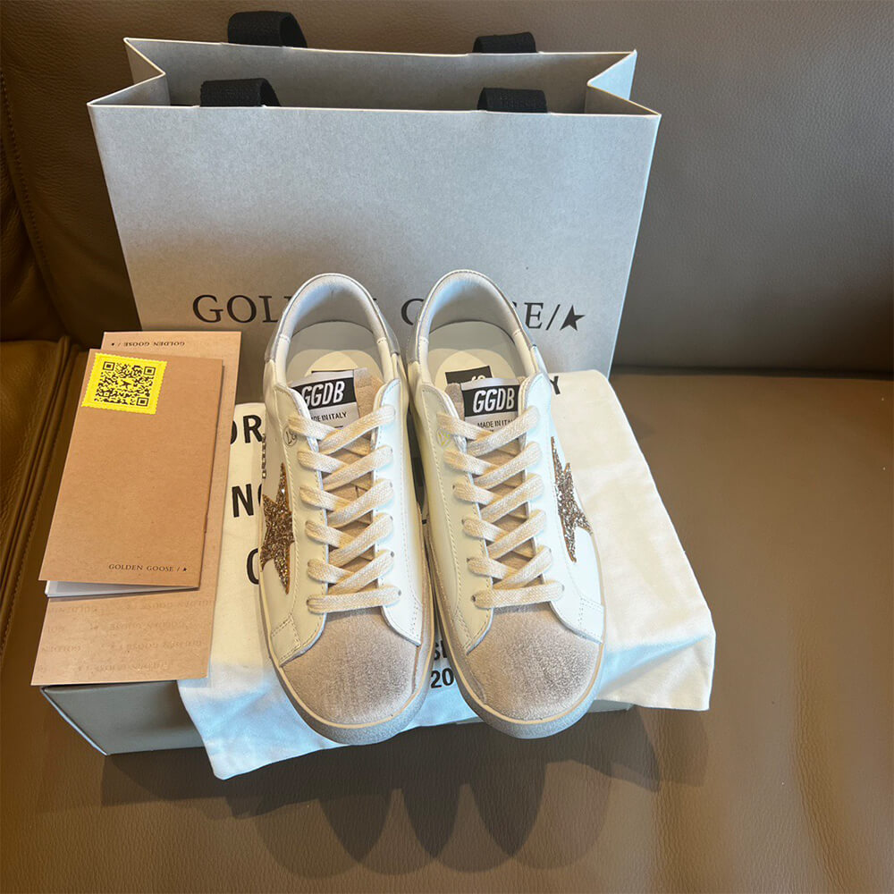 Golden Goose Super-Star Sneakers Shoes - Replica Luxury Bags™
