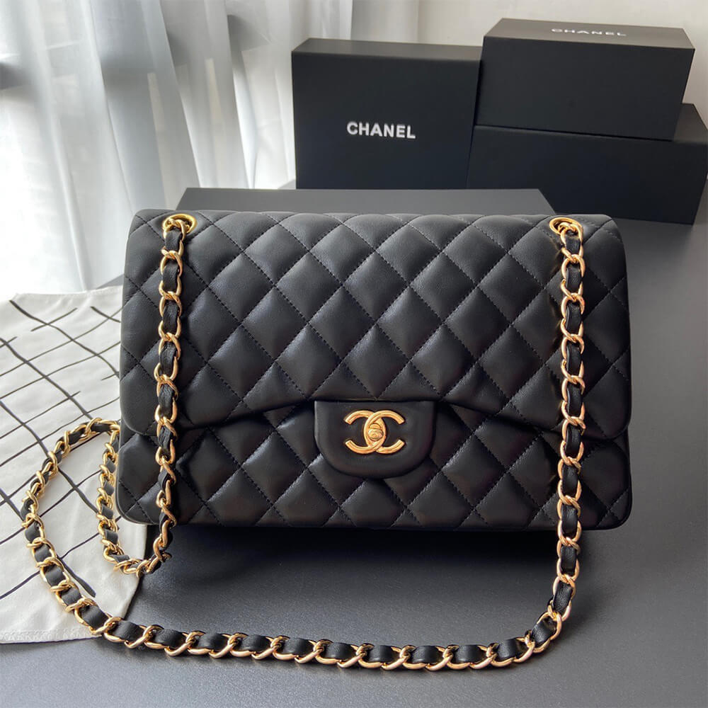 Chanel Classic Double Flap Jumbo Bag - Replica Luxury Bags™
