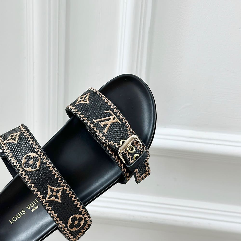 LV Bom Dia Flat Comfort Mule Shoes - Replica Luxury Bags™