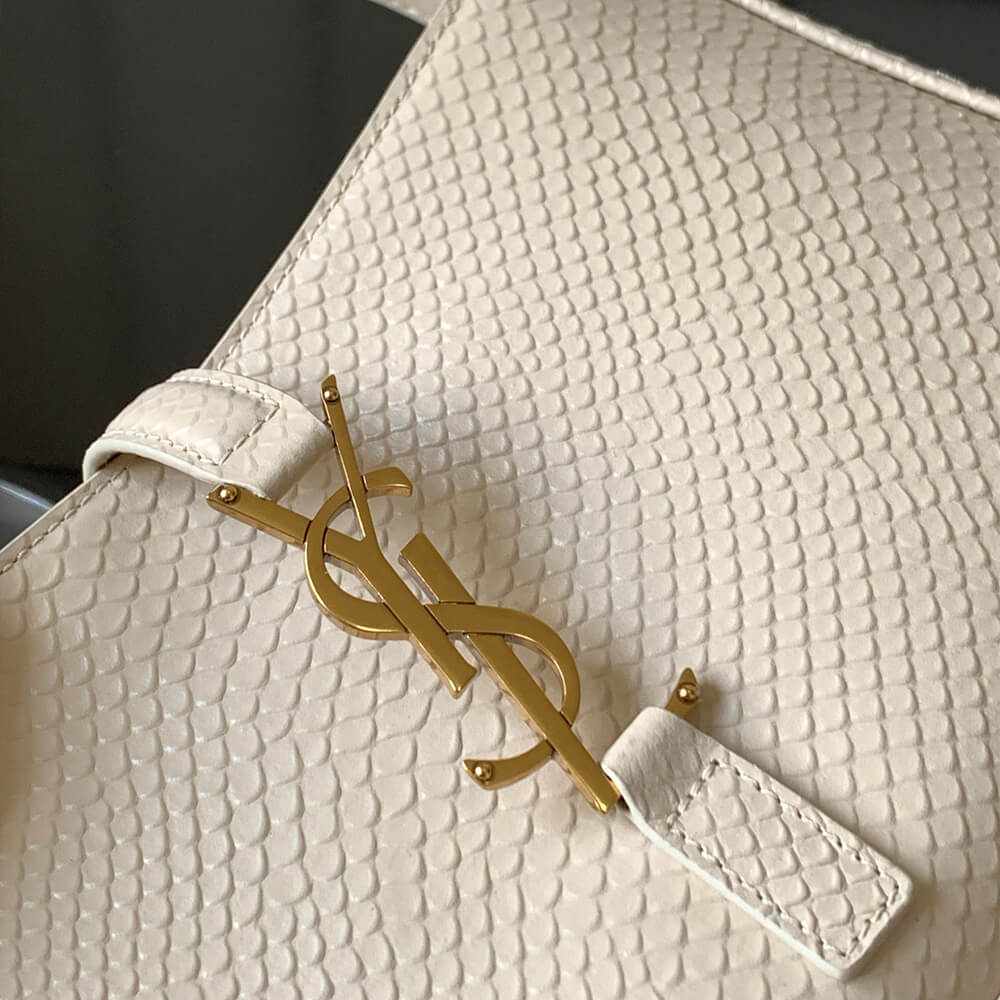 YSL LE 5 A 7 Hobo Bag in Python - Replica Luxury Bags™