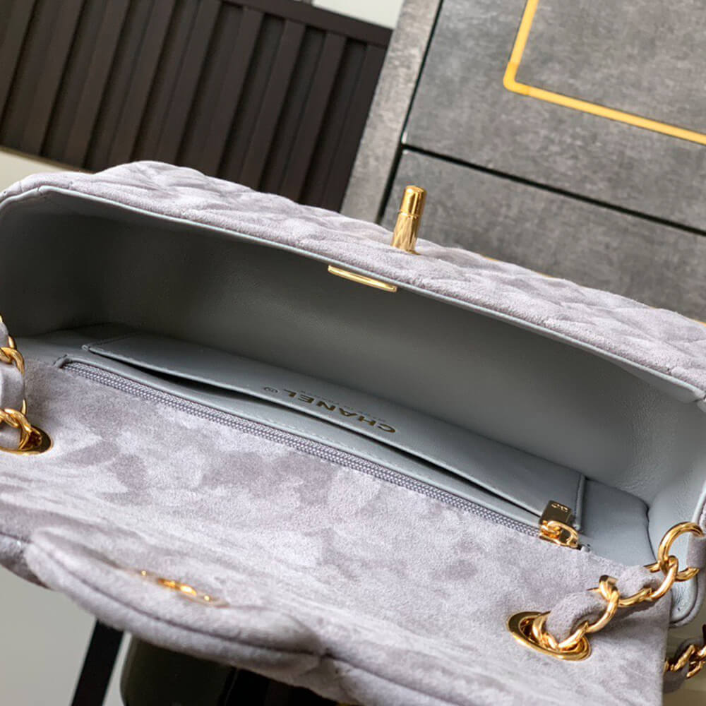 CHANEL SUEDE MINI FLAP BAG - Replica Luxury Bags™