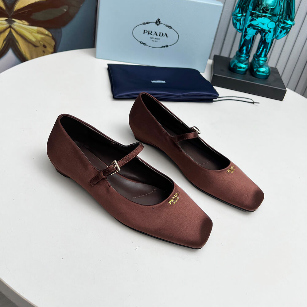 Prada Mary Jane Ballerinas Shoes - Replica Luxury Bags™