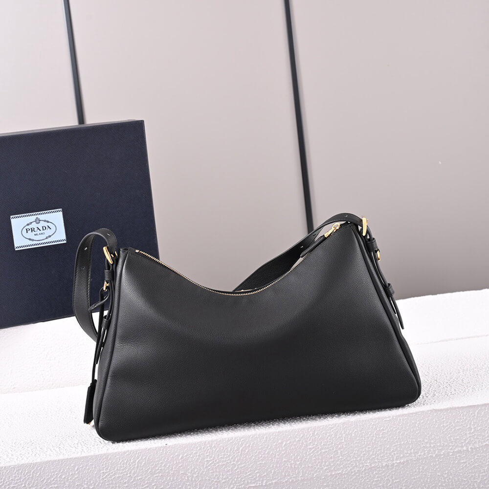 Prada Aimee Large Leather Shoulder Bag - Replica Luxury Bags™