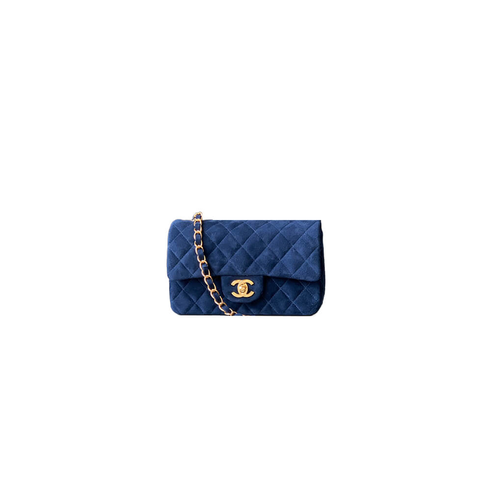 Chanel Suede Mini Flap Bag - Replica Luxury Bags™